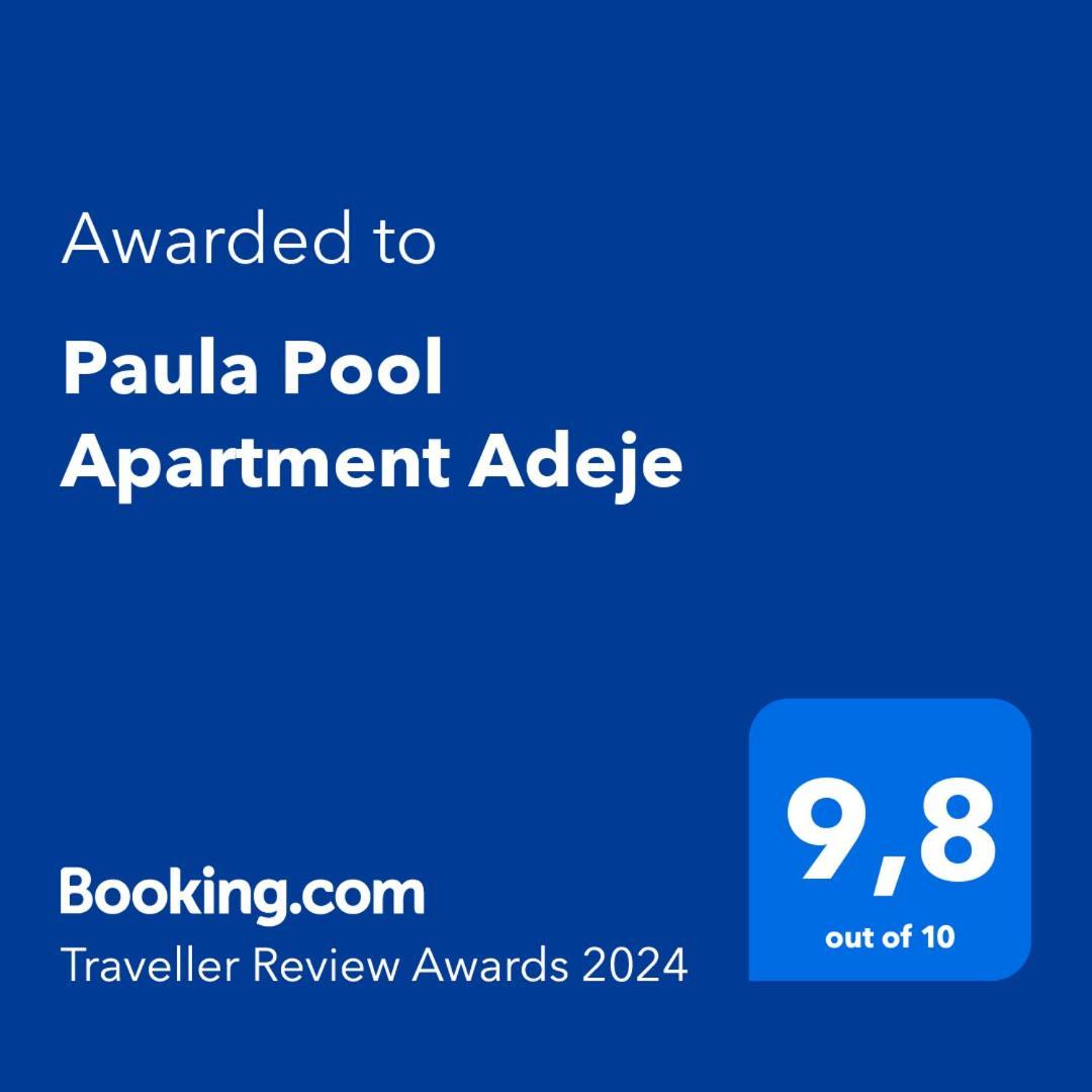 Paula Pool Apartment Adeje Costa Adeje  Eksteriør billede